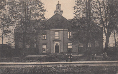 DEDEMSVAART - Nederl. Herv. Kerk en Pastorie