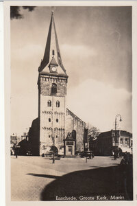 ENSCHEDE - Groote Kerk, Markt