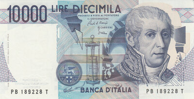ITALY P.112a - 10.000 Lire ND 1984 UNC