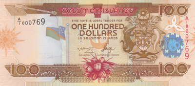 SOLOMON P.30 - 100 Dollars ND 2006 UNC
