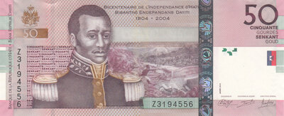 HAITI P.274e - 50 Gourdes 2014 UNC