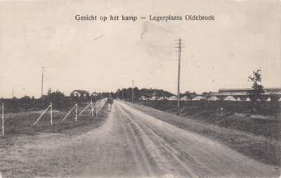 OLDEBROEK - Gezicht op het kamp - Legerplaats