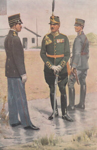 MILITAIR - No. 5. Grenadiers en Jagers Officieren