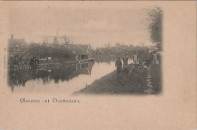 OOSTHUIZEN - Groeten uit Oosthuizen. Dorpsgezicht