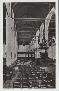 ENKHUIZEN - Interieur Wester of St. Gomaruskerk