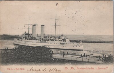 NEDERLAND - Hr. Ms. Pantserschip Zeeland