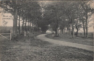 DWINGELO - Groet uit Dwingelo. Landweg