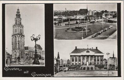 GRONINGEN - Meerluik Groeten uit Groningen
