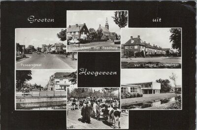 HOOGEVEEN - Meerluik Groeten uit Hoogeveen