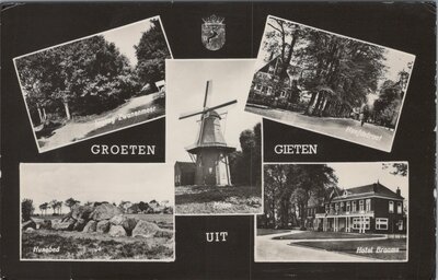 GIETEN - Meerluik Groeten uit Gieten