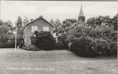 WOLTERSUM - Ned. Herv. Pastorie en Kerk
