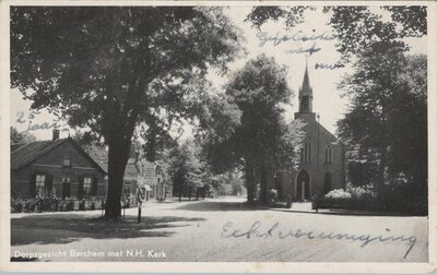 BARCHEM - Dorpsgezicht Barchem met N. H. Kerk