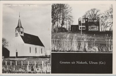 NIEKERK - Groeten uit Niekerk, Ulrum (Gr.)