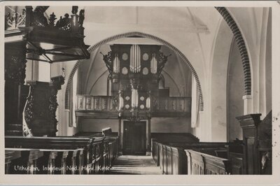 UITHUIZEN - Interieur Ned. Herv. Kerk