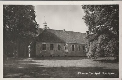 TER APEL - Klooster, Noordgevel