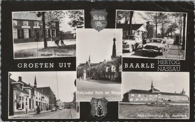 BAARLE HERTOG - NASSAU - Meerluik Groeten uit Baarle Hertog - Nassau