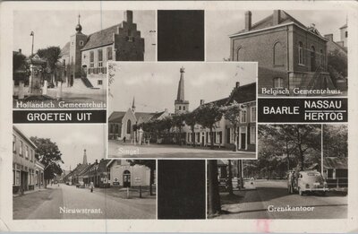 BAARLE NASSAU - HERTOG - Meerluik Groeten uit Baarle Hertog - Nassau