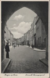 BERGEN OP ZOOM - Doorzicht Gevangenpoort