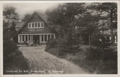 STEENWIJK - Landgoed De Bult Fredesheim bij Steenwijk