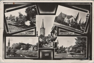 STEENWIJK - Meerluik Groeten uit Steenwijk