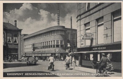 ENSCHEDE - Kruispunt Hengelosestraat - Haaksbergerstraat