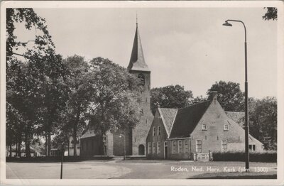 RODEN - Ned. Herv. Kerk (plm. 1300)