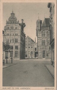 DEVENTER - Huis met de drie Haringen