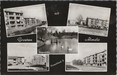 ALMELO - Meerluik Groeten uit Almelo