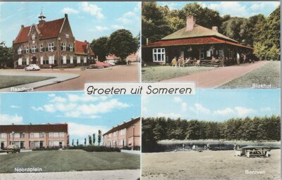 SOMEREN - Meerluik Groeten uit Someren