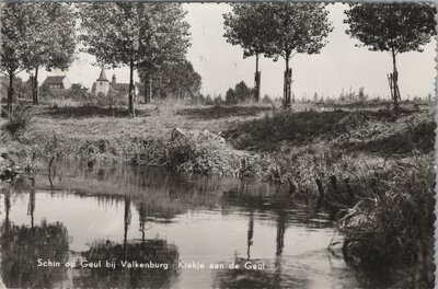 SCHIN OP GEUL - bij Valkenburg Kiekje aan de Geul