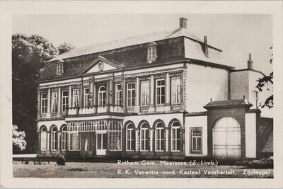 ROTHEM - R. K. Vacantie-oord, Kasteel Vaeshartelt. Zijvleugel