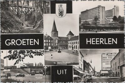 HEERLEN - Meerluik Groeten uit Heerlen