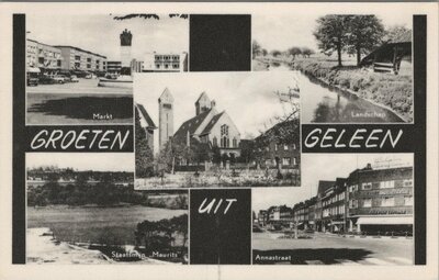 GELEEN - Meerluik Groeten uit Geleen