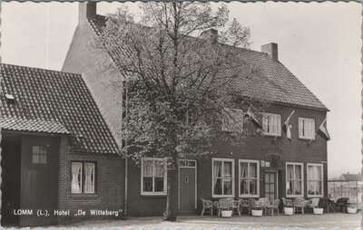 LOMM (L.) - Hotel De Witteberg