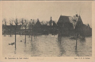 ST. LAURENS - St. Laurens in het water