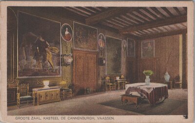 VAASSEN - Groote Zaal Kasteel de Cannenburgh