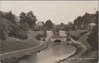 BUSSUM - Vijver b. d. Burg. 's Jacoblaan