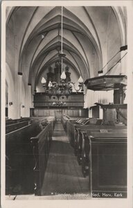 LIENDEN - Interieur Ned. Herv. Kerk