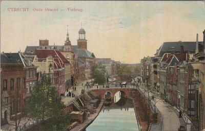 UTRECHT - Oude Gracht - Viebrug