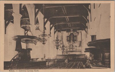 EDAM - Interieur Groote Kerk