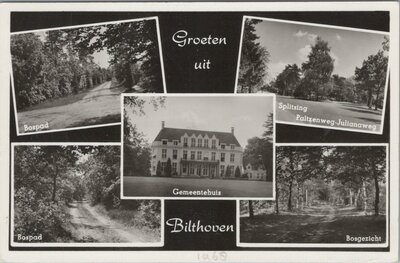 BILTHOVEN - Meerluik Groeten uit Bilthoven