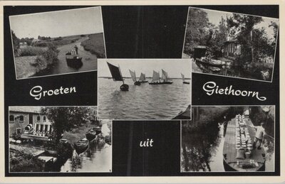 GIETHOORN - Meerluik Groeten uit Giethoorn