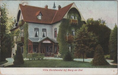 BERG EN DAL - Villa Kerstendal bij Berg en Dal