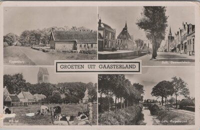 GAASTERLAND - Meerluik Groeten uit Gaasterland