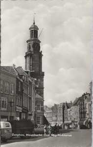 ZUTPHEN - Houtmarkt met Wijnhuistoren