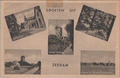 ZEDDAM - Meerluik Groeten uit Zeddam