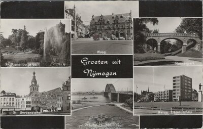 NIJMEGEN - Meerluik Groeten uit Nijmegen