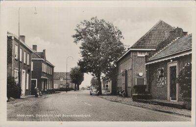 MEEUWEN - Dorpshuis met Boerenleenbank