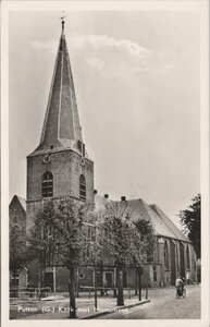 PUTTEN - Kerk met Monument