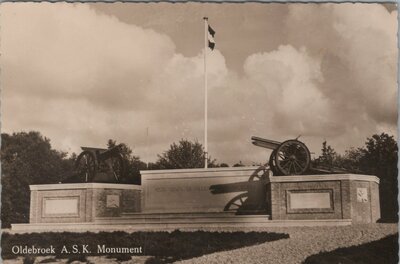 OLDEBROEK - A. S. K. Monument